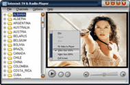 Internet TV & Radio Player screenshot